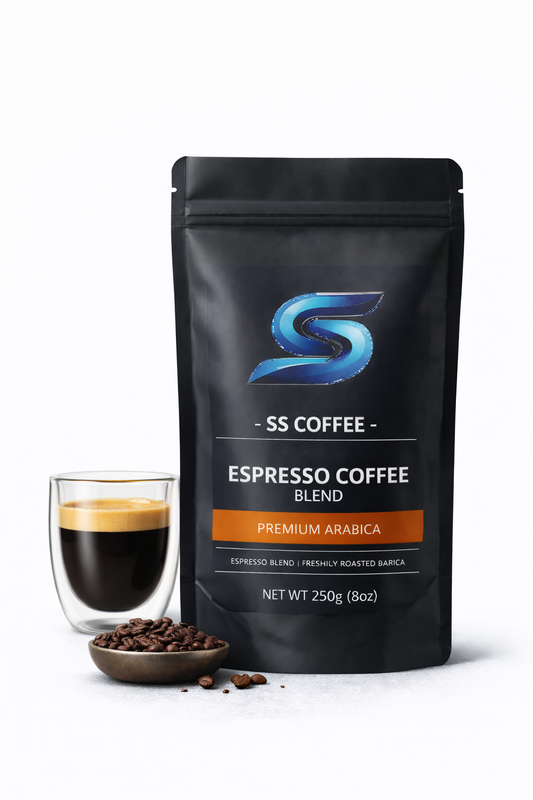 Espresso Coffee - Strong Premium Arabica Espresso Blend