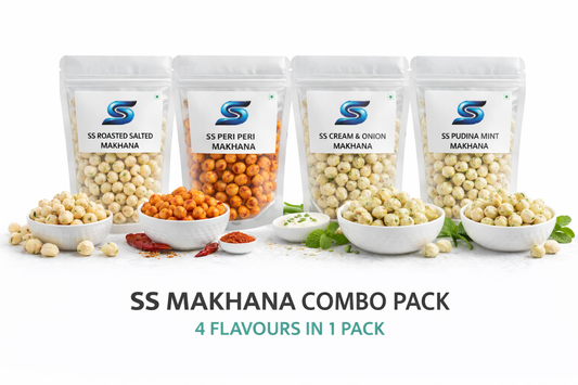 Makhana Combo Pack - 4 flavours Healthy Fox Nuts Snack