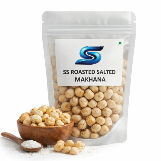 Roasted Salted Makhana - Healthy Roasted Fox Nuts Snack